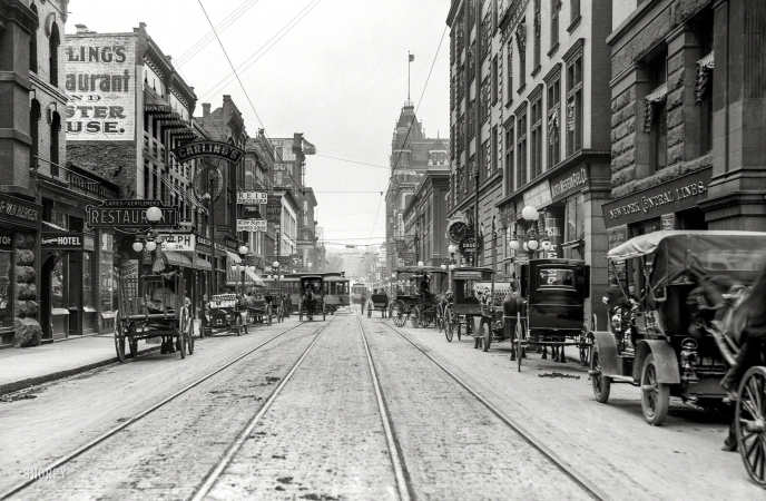 Photo showing: Bob-N-Paul -- St. Paul, Minnesota, circa 1910. Robert Street.
