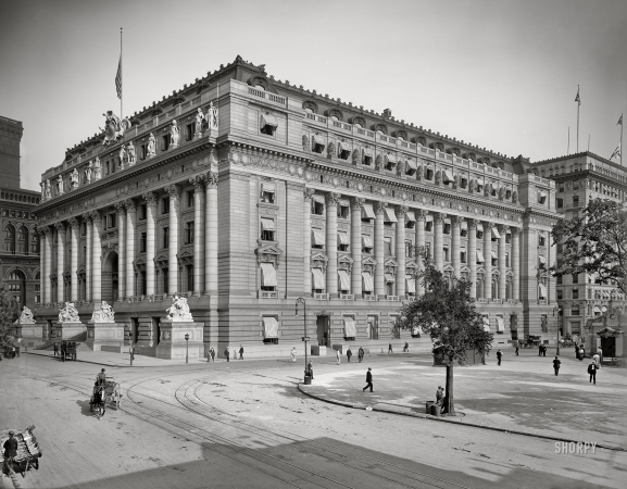 Photo showing: Hamilton House -- Manhattan circa 1910. Alexander Hamilton Custom House, New York, N.Y.