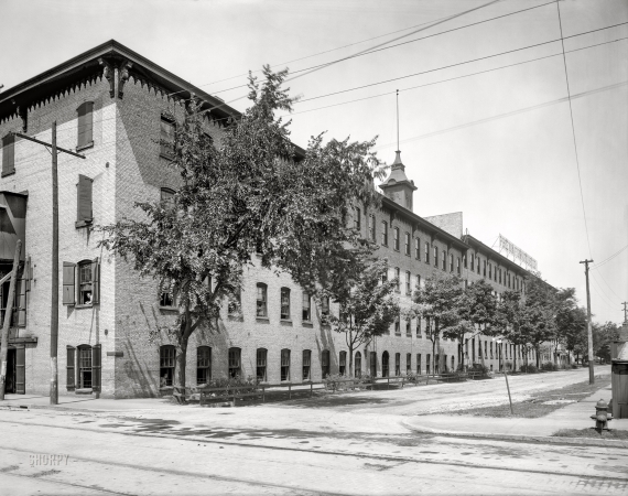 Photo showing: Furniture City -- Grand Rapids, Michigan, circa 1908. Phoenix Furniture Co., Fulton and Summer Sts.