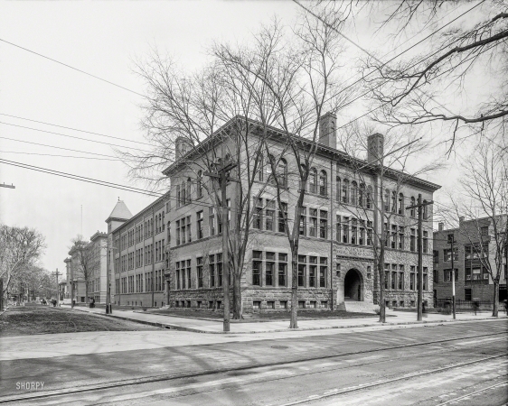 Photo showing: Manual Training -- Circa 1900. Boardman Manual Training School, New Haven, Connecticut.