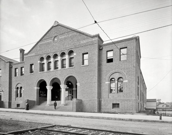 Photo showing: Philadelphia Rapid Transit -- Circa 1906. Elevated railway terminal, 70th and Market streets, Philadelphia.