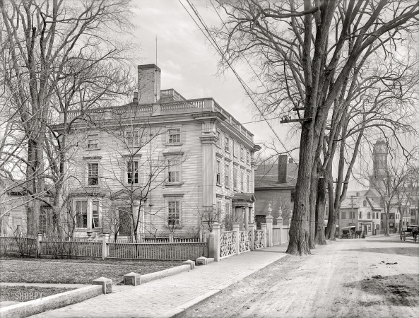 Photo showing: Federal Style -- Salem, Massachusetts, circa 1906. Peirce-Nichols house, Federal Street.