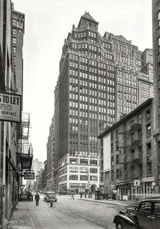 Photo showing: Kheel Tower -- Oct. 8, 1939. 315 Seventh Avenue, New York City. General view.