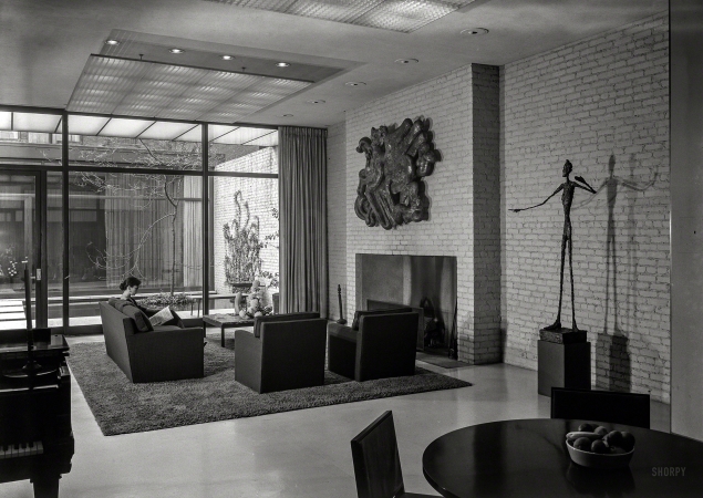 Photo showing: House Beautiful. -- Nov. 12, 1950. John D. Rockefeller III residence at 252 E. 52nd Street, New York City.