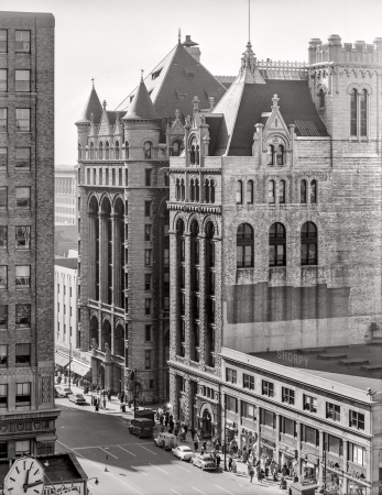 Photo showing: The Prudential -- January 25, 1956. Prudential Insurance Co., Newark, New Jersey.