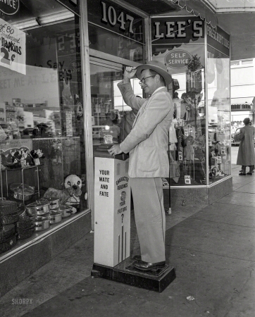 Photo showing: Wate and Fate -- Columbus, Georgia, circa 1955. Don Wasson.