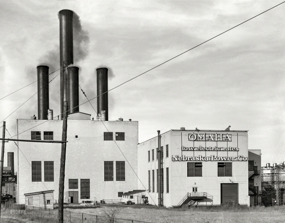 Photo showing: Nebraska Power -- November 1938. Nebraska Power Company, Omaha.