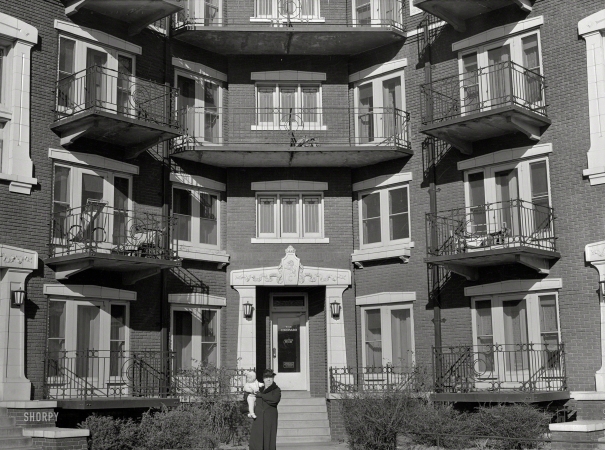 Photo showing: The Coronado -- November 1938. The Coronado Apartments. Omaha, Nebraska.
