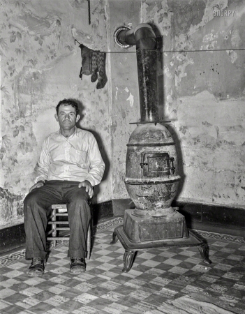 Photo showing: Striking Portrait -- Coal miner during May 1939 strike. Kempton, West Virginia.