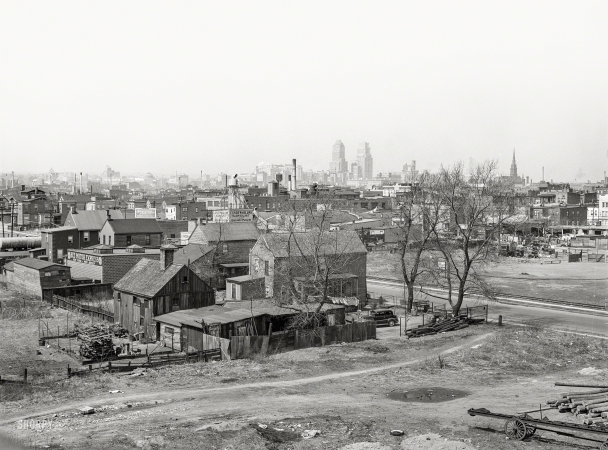 Photo showing: Lesser Newark -- April 1939. Slums. Newark, New Jersey.