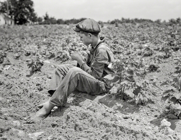 Photo showing: Sharecropper Boy -- June 1937. Sharecropper boy near Chesnee, South Carolina.