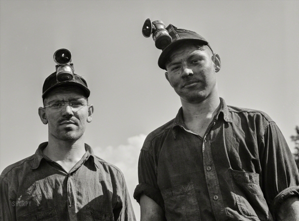 Photo showing: Lightheaded Bros -- September 1940. Sons of Mr. Britton, coal miner-farmer near Falls Creek, Pennsylvania.