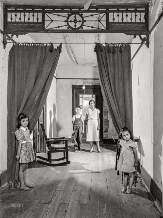 Photo showing: Meet the Stewarts -- June 1941. The family of Clinton J. Stewart, FSA borrower. White Plains, Greene County, Georgia.