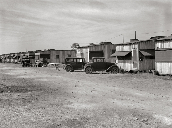 Photo showing: Near Belle Glade -- January 1939. Migratory laborers' camp. Near Belle Glade, Florida.