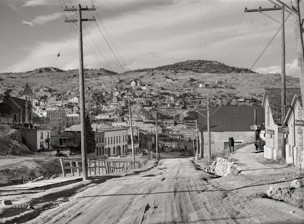 Photo showing: Central City -- September 1941. Central City, an old mining town. Mountainous region of Central Colorado, west of Denver.