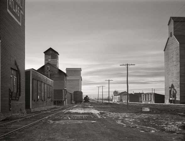Photo showing: Doland, S.D. -- February 1942. Doland, Spink County, South Dakota.