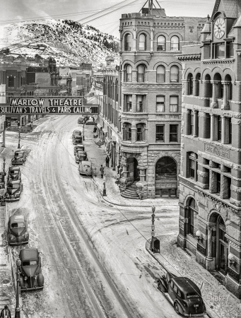 Photo showing: Helena, Montana -- The state's capital city in March 1942.