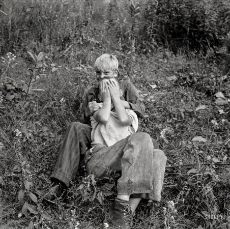 Photo showing: Young America -- September 1942. Richwood, West Virginia. Young citizens.