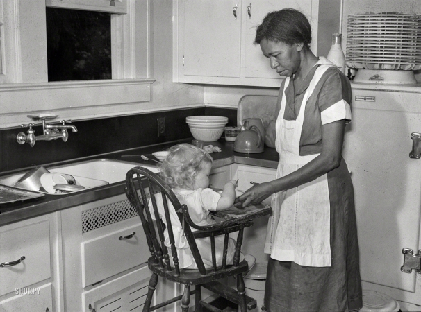 Photo showing: The Help -- May 1939. Negro domestic servant. Atlanta, Georgia.