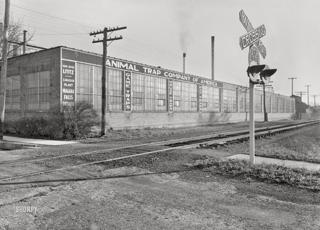 Photo showing: Animal Trap Company -- November 1942. Lititz, Pennsylvania. The Animal Trap Company of America now makes bullets, but almost no traps.