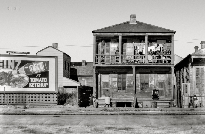 Photo showing: Chez Heinz -- January 1936. “Negro house in New Orleans, Louisiana.”