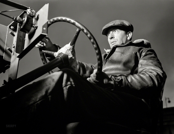 Photo showing: Speed Racer. -- December 1941. White Motor Company, Cleveland. The chassis of an Army halftrack scout car get a workout.