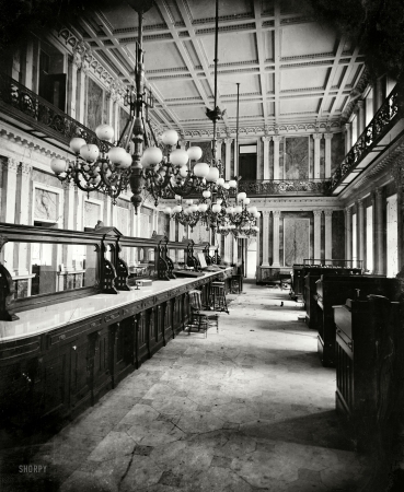 Photo showing: Treasury Ghosts -- Washington, D.C., early 1860s. Treasury Department in Lincoln's time.
