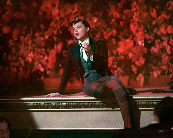 Photo showing: A Star Is Born -- 1954. Judy Garland in a still from one of the musical numbers in her movie A Star Is Born.