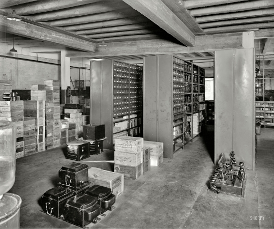 Photo showing: Western Electric -- Washington, D.C., circa 1922. Chesapeake & Potomac Telephone Co.