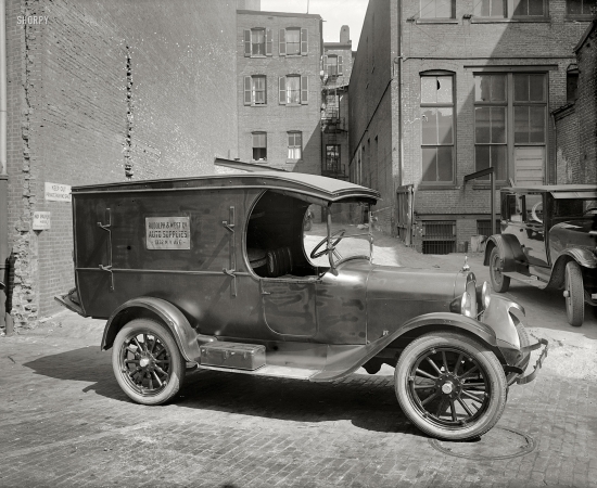 Photo showing: Auto Supply Truck -- Washington, D.C., 1926. Semmes Motor Co. -- Rudolph & West Co. truck.