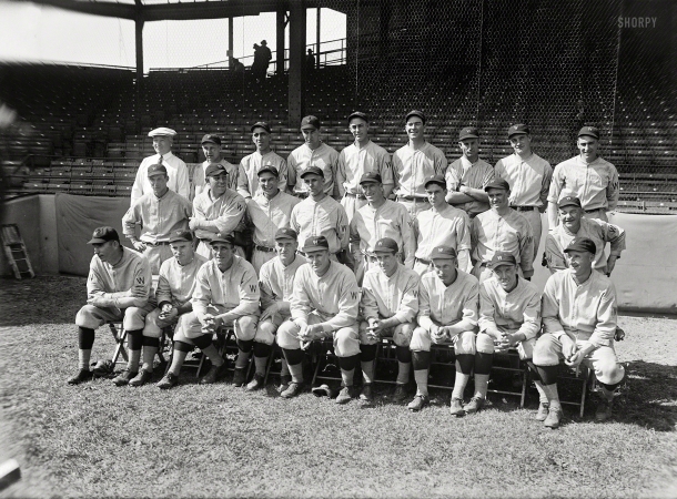 Photo showing: Home Team -- 1924. Washington baseball. The Nationals, a.k.a. the Senators, at Griffith Stadium.
