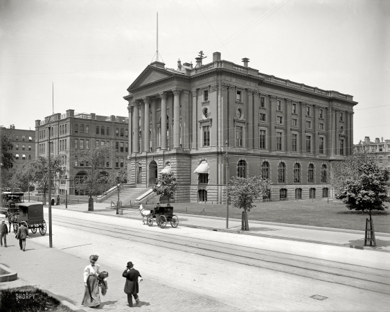 Photo showing: M.I.T. -- Boston circa 1901. Massachusetts Institute of Technology, Rogers Building.
