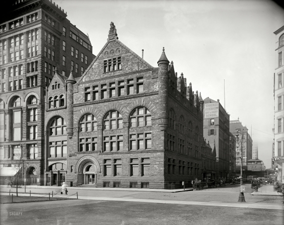Photo showing: Chicago Club -- Circa 1906. The Chicago Club, Chicago.