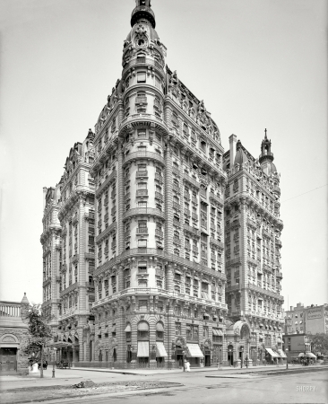 Photo showing: Ansonia Apartments -- Broadway and West 73rd Street, New York, circa 1904.