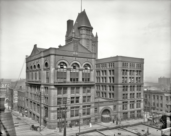 Photo showing: Board of Trade Building -- Kansas City, Missouri, circa 1906.