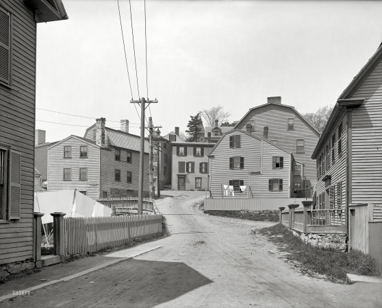 Photo showing: Marblehead, Mass. -- Circa 1906. Union Street -- Marblehead, Massachusetts.
