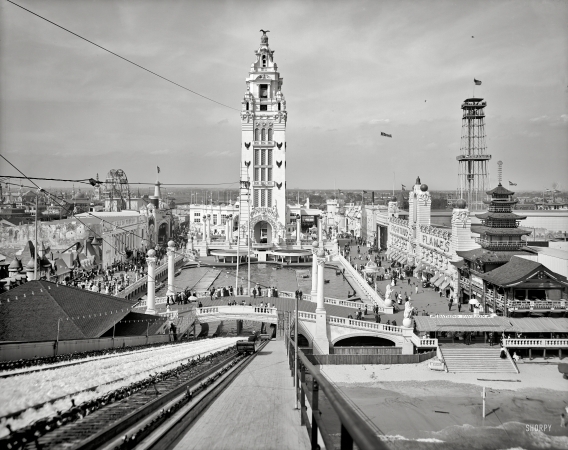 Photo showing: Coney Island -- Dreamland Park, Coney Island, circa 1905.