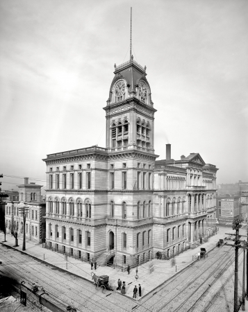 Photo showing: Louisville City Hall -- Louisville, Kentucky circa 1906.