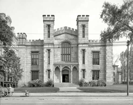Photo showing: Wadsworth Atheneum -- Hartford, Connecticut, circa 1907.