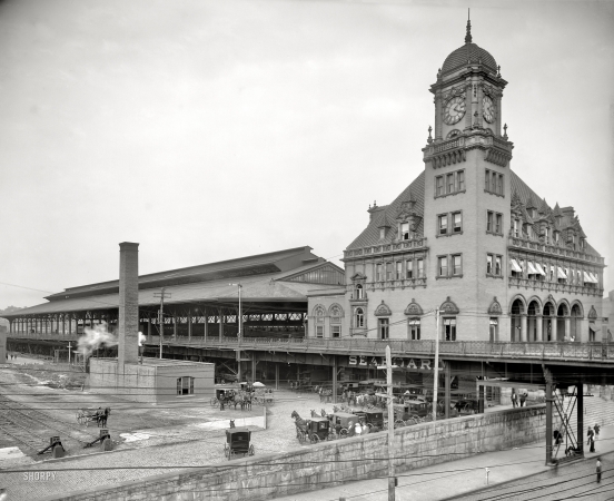 Photo showing: Main Street Station -- Richmond, Virginia, circa 1905.