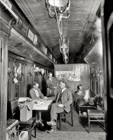 Photo showing: Camera-Ready -- Circa 1900. New York Central R.R. photographic car.