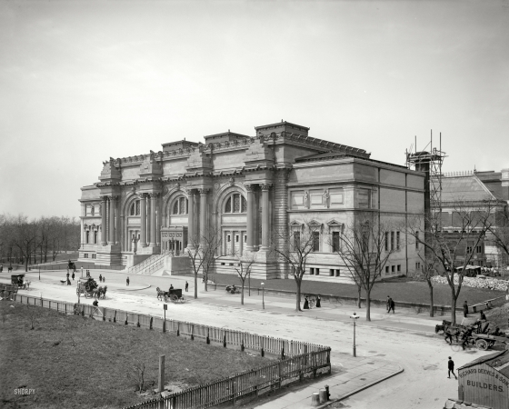 Photo showing: Metropolitan Museum of Art -- New York circa 1902.