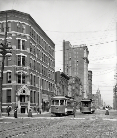 Photo showing: Market Street, Louisville -- Louisville, Kentucky, circa 1907. Market Street and Lincoln Savings Bank.