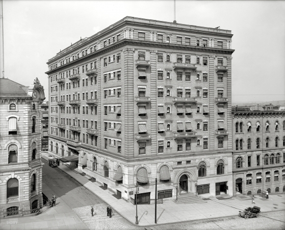 Photo showing: Hotel Ten Eyck -- Albany, New York, circa 1908. The Ten Eyck.