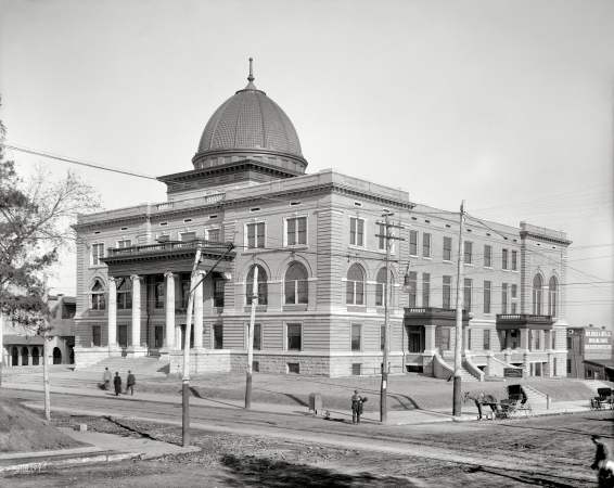 Photo showing: Little Rock City Hall -- Little Rock, Arkansas, circa 1910. City Hall.