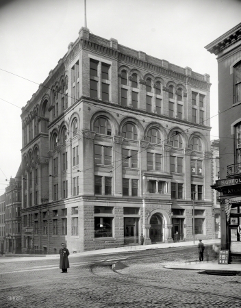 Photo showing: Richmond Chamber -- Richmond, Virginia, circa 1906. Chamber of Commerce building.