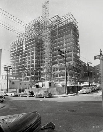 Photo showing: General Hospital: 1954 -- December 17, 1954. Martland General Hospital, Newark, New Jersey. 