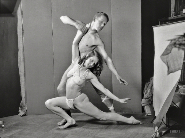 Photo showing: Dos Bailarines -- New York. May 15, 1929. Fernandez, Marcelino, Mr. and Mrs.