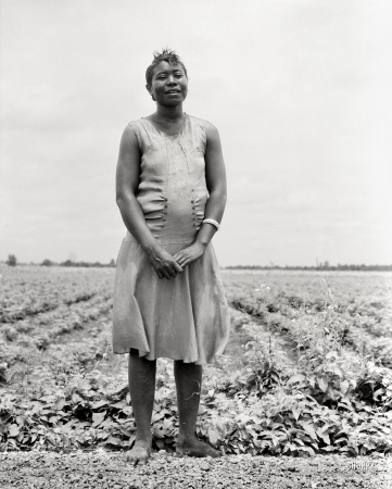 Photo showing: No Place Like Home -- July 1936. Negro woman who has never been out of Mississippi. Photo by Dorothea Lange.