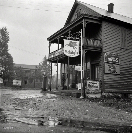 Photo showing: Coal and Coke -- October 1941. Main store. Fort Hunter, New York.
